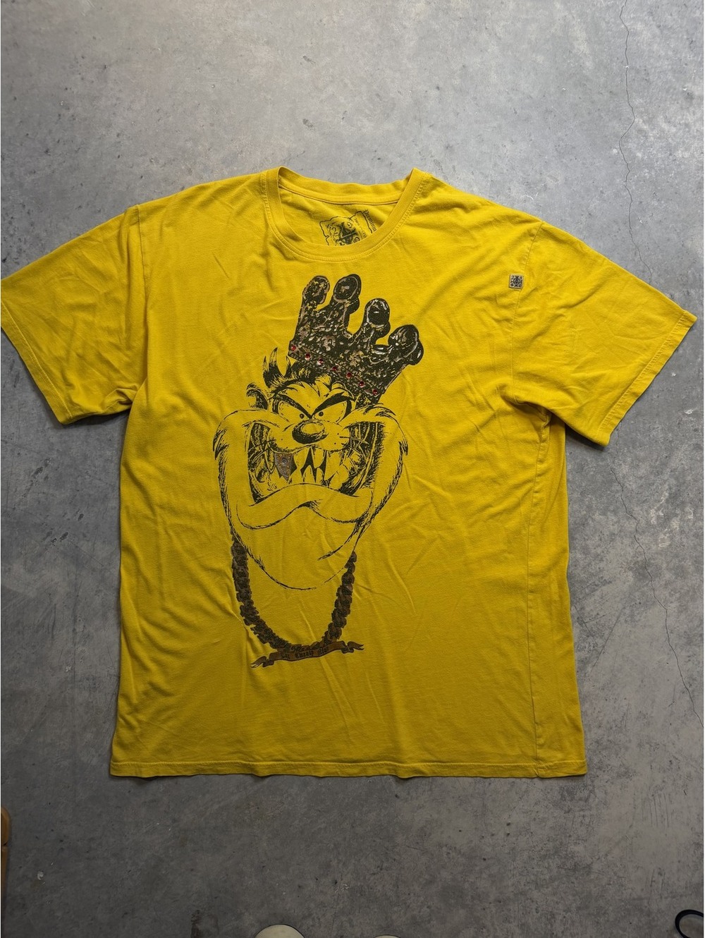 Lot 29 Taz King Rhinestone Graphic Tee